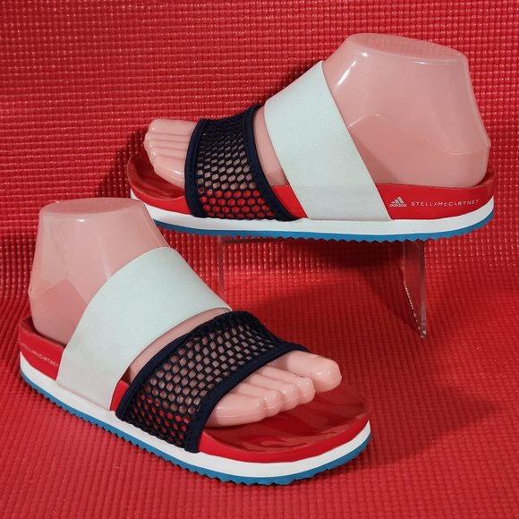 New Adidas x Stella McCartney Lette Slide Sandals - Picture 1 of 8